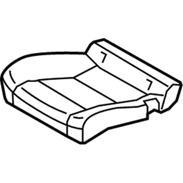 BMW 52-20-9-141-232 Seat Cover Leather Right