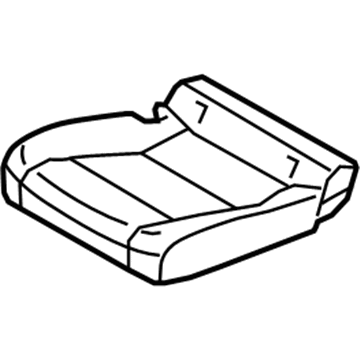 BMW 52-20-9-141-231 Seat Cover Leather Left