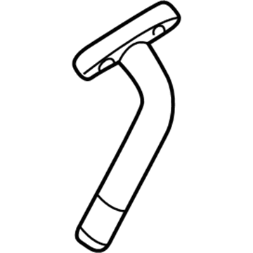 Nissan 14075-1PD0A Pipe-Heat Ret