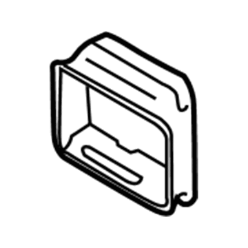 BMW 51-21-7-033-613 Gasket, Door Brake