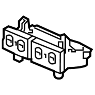 Honda 35600-TBA-A01 Switch Assembly, Heated Se