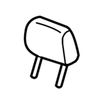 Honda 81140-SJP-L11ZA Headrest FR *YR309L*