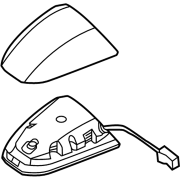 Nissan 28208-ZX50A Antenna