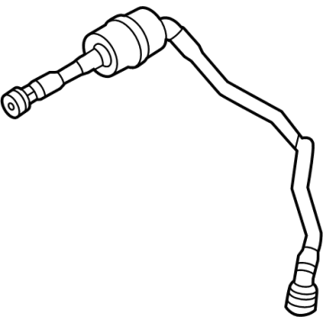 BMW 13-90-8-663-978 FUEL TANK BREATH.LINE WITH R
