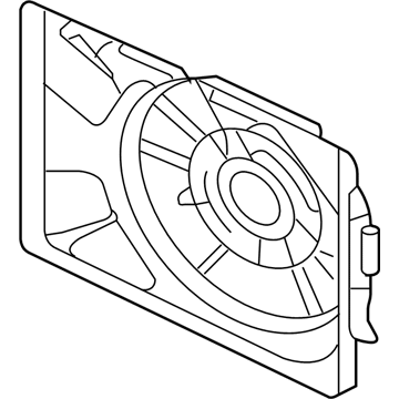 Kia 253502G000 Fan SHROUD