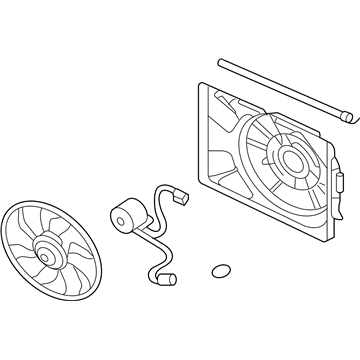 Kia 253802G000 Blower Assembly