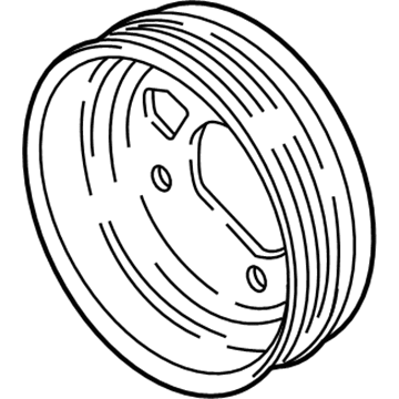 BMW 11-28-7-843-245 Vibration Damper Pulley