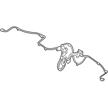 Lexus 89516-60130 Wire, Skid Control Sensor