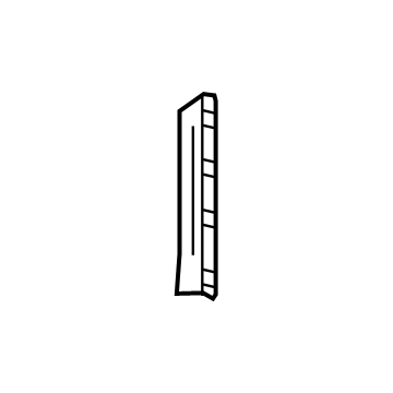 GM 94777508 Side Panel Front Seal