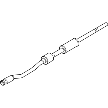 BMW 18-30-7-604-566 Front Catalytic Converter