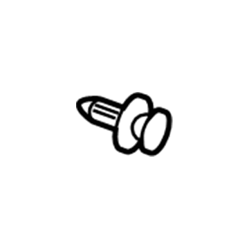 Honda 91560-SLJ-J01 Clip, Door Lining (Light Gray)