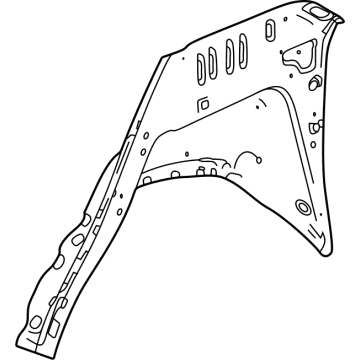 GM 60004902 PANEL-QTR INR LWR
