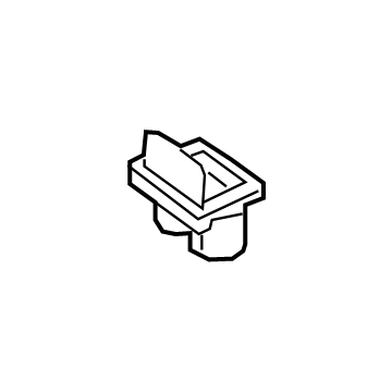Lexus 72806-06260-A0 Holder Sub-Assembly, RR