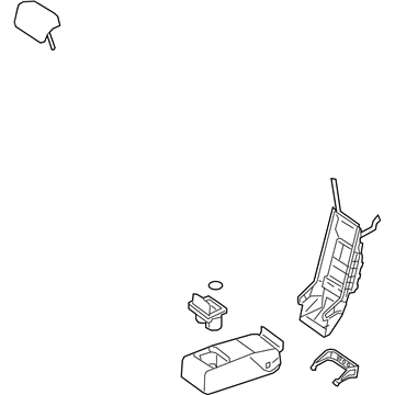 Lexus 71960-06630-A4 HEADREST ASSY, RR SE