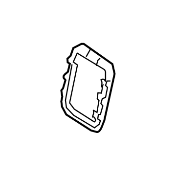 Lexus 72831-06110-C0 Plate, RR Seat Ctr A
