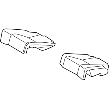 Lexus 71075-53320-A3 Rear Seat Cushion Cover, Right (For Separate Type)