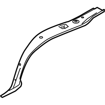 BMW 41-11-7-163-877 Side Member, Top Left