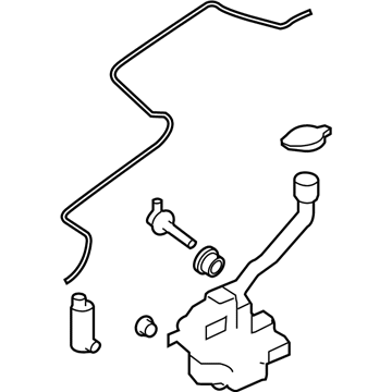 Ford AA8Z-17618-A Reservoir Assembly