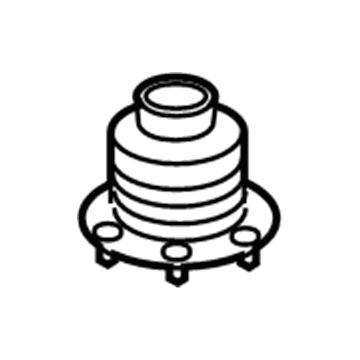 Acura 50362-STX-A01 Rubber, Rear Sub-Frame Insulator (Lower)