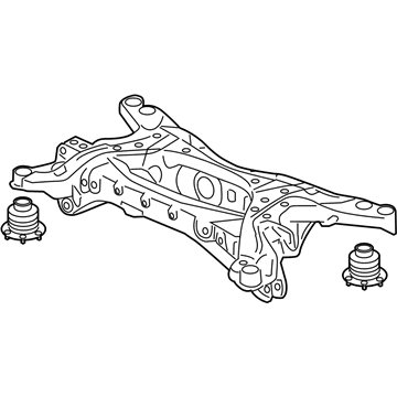 Honda 50300-SZB-A01 Sub-Frame Assembly, Rear Suspension