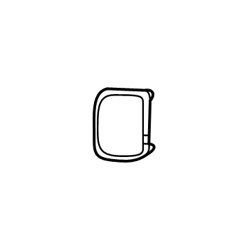 Kia 865271U700 Cover-BLANKING Front Fog