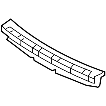 Kia 865201U500 ABSORBER-Front Bumper