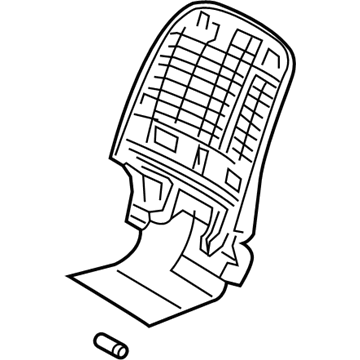 Lexus 71705-06250-C3 Board Sub-Assembly, FR S