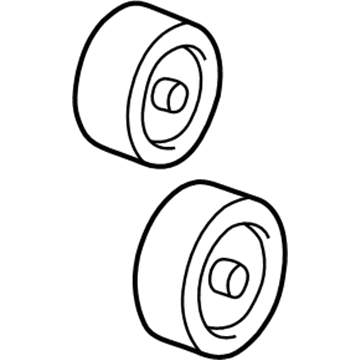 GM 12537146 Pulley, Belt Idler