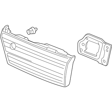 Honda 34156-SDA-A11 Lamp Unit, L.