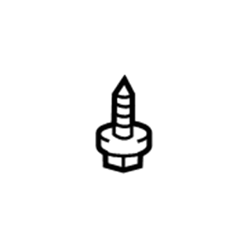 Toyota 90119-A0156 Side Seal Screw