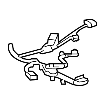 Lexus 82191-53580 Wire, Front Seat, RH