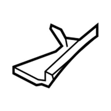 Acura 74491-SJA-A00 Cover, Right Rear Gutter