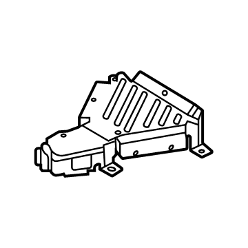 Hyundai 97364-GI000 DUCT-REAR MODE, LH