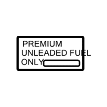 Toyota 74559-50010 Info Label