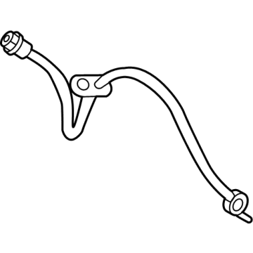 Toyota 90947-02J62 HOSE, FLEXIBLE