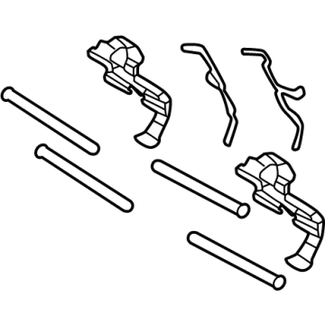 Toyota 04948-52050 FITTING KIT, DISC BR