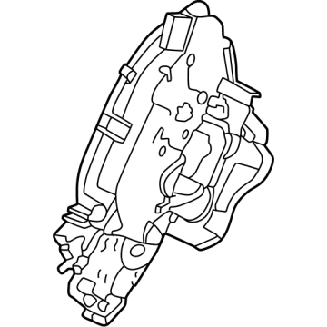 BMW 51-22-7-445-048 DOOR LOCK, REAR RIGHT