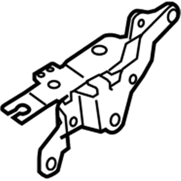 BMW 41-61-7-325-939 Left Engine Hood Hinge