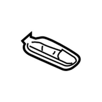 Honda 70611-T2A-A01ZH Handle, Sunshade *NH882L* (PLATINUM GRAY)