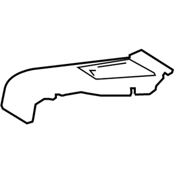 Lexus 589F0-24010-C0 Box Assy, Rear Seat Console