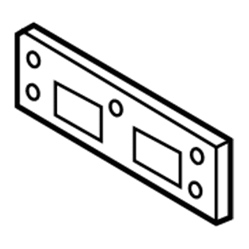 Kia 86519D9010 MOULDING-Front Bumper Licence