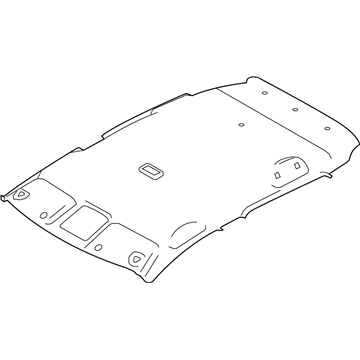 Nissan 73910-6WK0C Headlining Assy