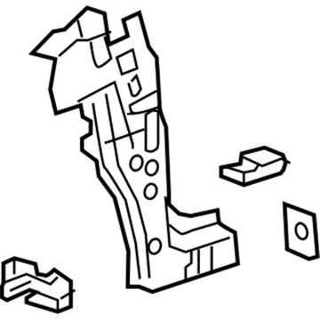 GM 84176072 Hinge Pillar Reinforcement