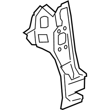 GM 39076856 Inner Hinge Pillar