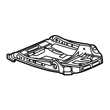 GM 84902445 FRAME ASM-F/SEAT CUSH