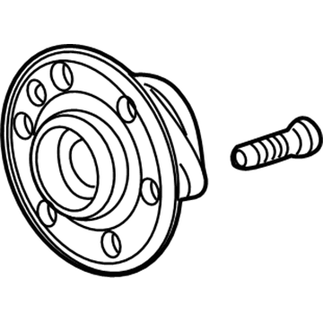 GM 13544385 HUB ASM-FRT WHL