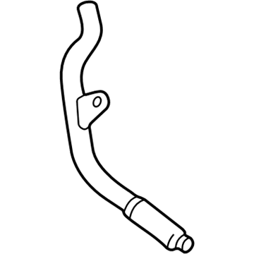 BMW 11-53-1-711-885 Coolant Return Pipe