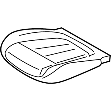BMW 52-10-7-412-664 COVER FOR COMFORT SEAT, LEAT:521041