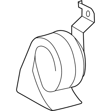 Lexus 86510-48150 Horn Assy, High Pitched
