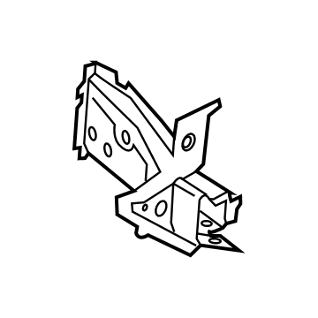 BMW 41-00-7-481-017 Connector Engine Support/Side Fram, Left